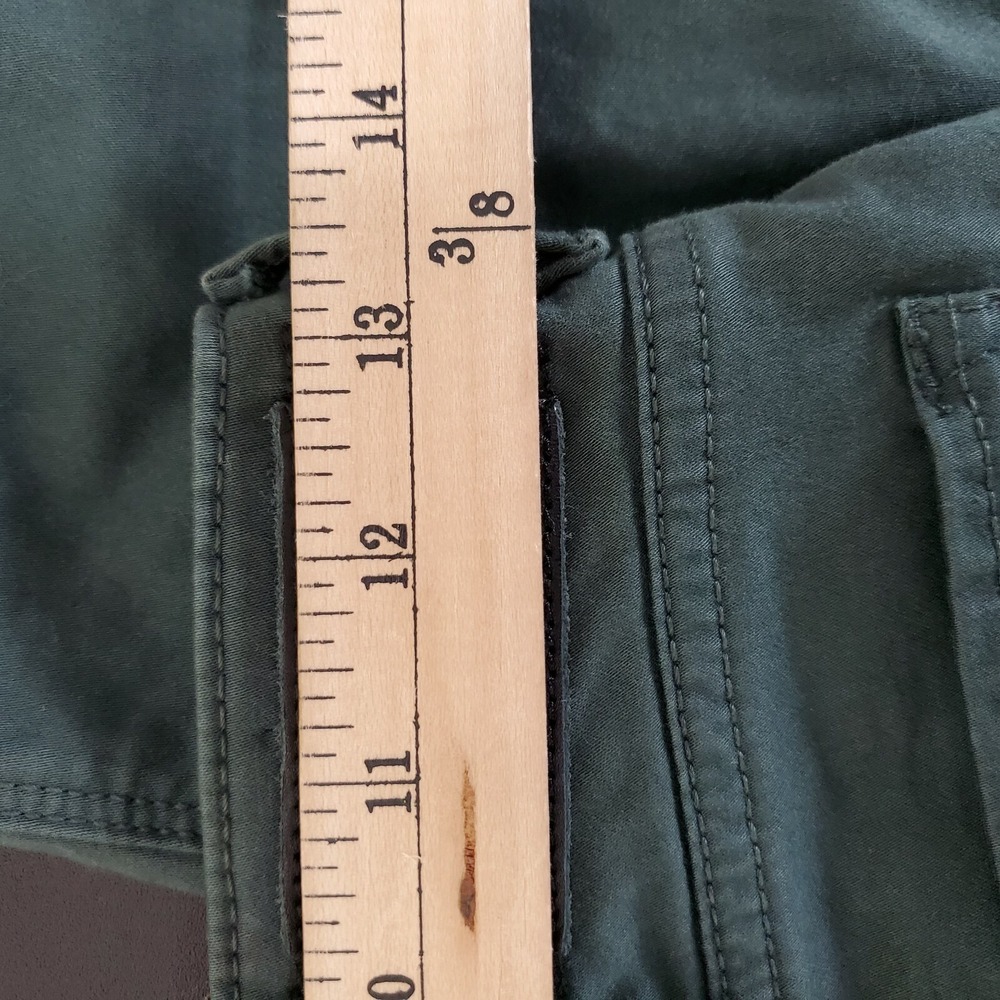 Maison Scotch La Parisienne Skinny Green Jeans 25 zip fly 5 pockets inseam 32" - Picture 8 of 10